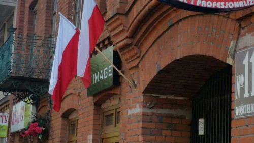 Flaga Polski (110x70)