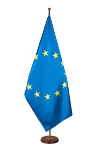 Flaga UE 180x120 satyna podwójna