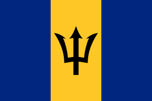 Barbados flaga