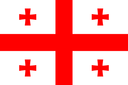 Gruzja flaga  