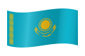 Kazachstan flaga     