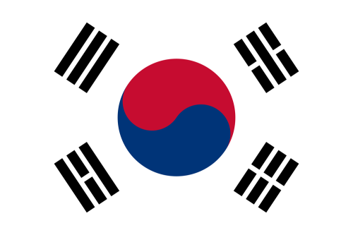 Korea Południowa flaga     