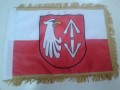 FLAGA NA MOTOR z LOGO, WG WŁASNEGO PROJEKTU