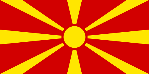 Macedonia Północna flaga      