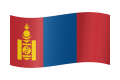 Mongolia flaga           