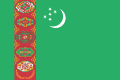 Turkmenistan flaga  