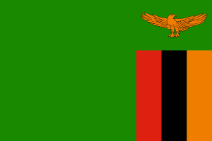 Zambia flaga  