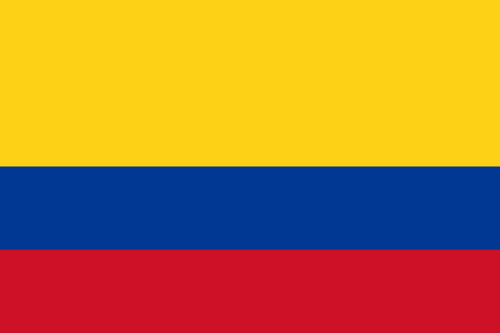 Kolumbia flaga   