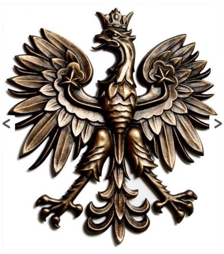 Orzeł z mosiądzu  25 cm