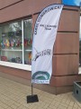 Winder 2,5m  flaga z dowolną grafiką+ maszt