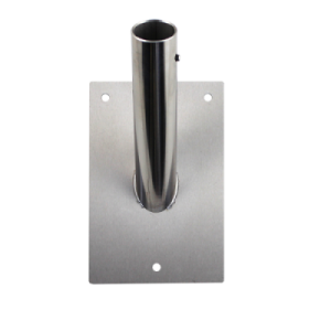 UCHWYT NA FLAGĘ - POJEDYŃCZY - STAL NIERDZEWNA