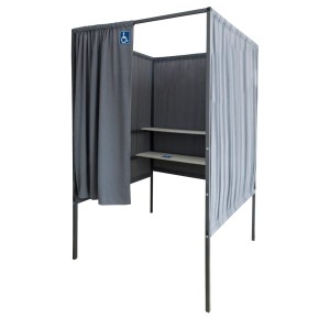 KABINA DO GŁOSOWANIA DLA NIEPEŁNOSPRAWNYCH 120X120X200CM