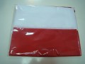 Polska flaga 110x70 cm + drzewce - komplet 50 sztuk