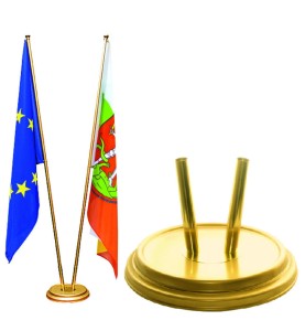 Stojak do flag dwuramienny (Stojak flagowy)