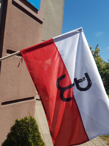 Polska Walcząca flaga 70X45