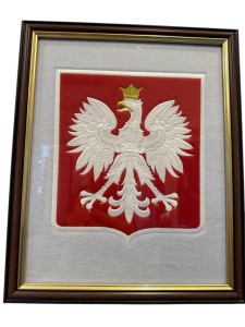 Godło RP  haftowane 46cmx56cm