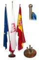 Podstawa na flagi drewniana 3 ramienna  (stojak flagowy ) 