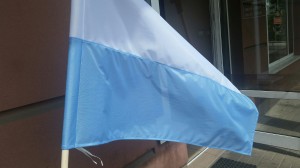 Flaga Maryjna 110x70 cm