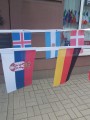 sznur flag   32 państwa