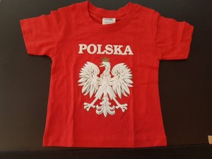 Koszulka Polska z godłem  - dla dzieci