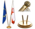 Stojak do flag dwuramienny (Stojak flagowy)