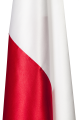Polska flaga 110x70 cm Atłas 